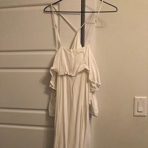 Cute white summer dress